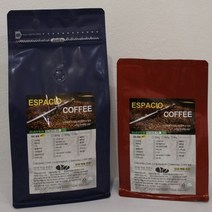 에스파시오 커피 파나마 SHB 산타클라라 로스팅 원두, 200g, 홀빈