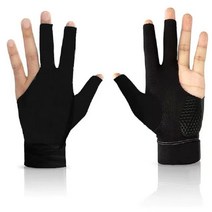 테니스스트링머신 테니스 볼머신기 댐프너 연습기 리턴볼 볼카트 머신기 포구기 통기성 스누커 큐 장갑 3 손가락 당구 1 개 슈터 왼손 피트니스 액세서리, 23.style C black - M