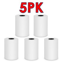 휴대용라벨기 블루투스 네임 스티커 라벨 카드 프린터 무선 라벨 프린터 58mm 블루투스 열전사 휴대폰용, 02 5PK Paper_03 영국 플러그