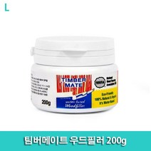 건강-드림_팀버메이트 우드필러 200g 보수용품 균열 다양한조색 착색 다용도 구멍메우기 상도도장 목재용 보수재_rjsrkdemf, 건강_드림-옵션_삼나무