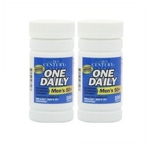 21st Century Multivitamin 21세기 센트리 원데일리 50+여성 멀티비타민 멀티미네랄 100타블렛 2팩, 2개