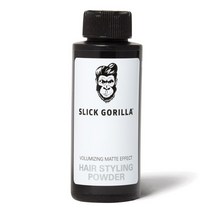 Slick Gorila 슬릭 고릴라 볼륨마이징 매트 이펙트 헤어 스타일링 파우더 19g, 슬릭 고릴라 파우더 3개