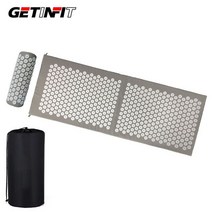 마사지의자 마사지베드 마사지기계 소형안마의자 Getinfit 마사지 쿠션 요가 매트 지압 완화 스트레스 뒤로, 27 Type-B with bag, 27 Type-B with bag