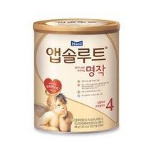 앱솔루트 엄마가 만든 프리미엄 명작 분유 4단계, 400g, 1개