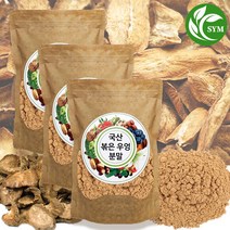 신영몰 국산 볶은 우엉 분말 가루 300g 국내산 우엉 100% 함유, 3팩