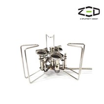 제드 캠핑 백패킹 낚시 솔캠 호스 가스 탑스퀘어 접이식 버너 스토브, Z-3