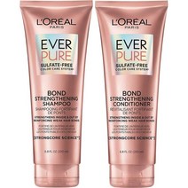 LOreal EverPure Bond Shampoo n Conditioner Set 미국 로레알 에버퓨어 본드 스트렝쓰닝 샴푸 앤 컨디셔너 세트 201ml 2팩