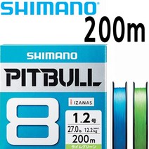 정품 시마노 핏불 8합사 200m PL-M68R 일본 합사, 8합 200m블루2호