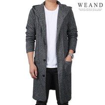 위앤드 네츄럴 후드 롱 가디건 3 color 95 105 size