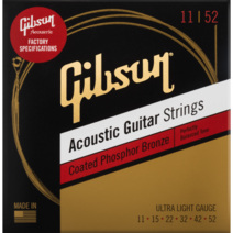 Gibson Coated Phosphor Bronze Ultra Light(011-.052) Acoustic / SAG-CPB11 / 깁슨 어쿠스틱기타 통기타 스트링