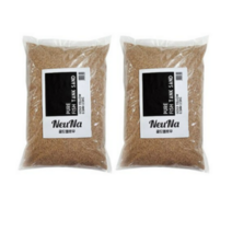 느나 퓨어 어항샌드 0.5mm 2.5kg, 골드옐로우, 2개
