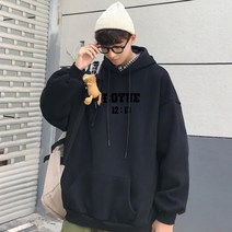 기모 후드티코디 보온 오버핏 커플후드티 여성후드티