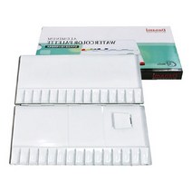 단아미 30칸 알루미늄 팔레트 검정 수채화 파레트, 단품, 단품