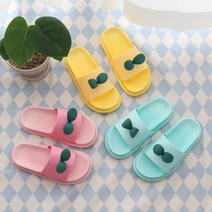 아동 새싹 슬리퍼 3color 푹신한 욕실화 키즈 주니어 유아