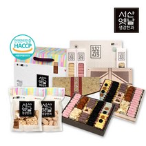서산옛날생강한과 한과선물세트 유과 산자 종합, 01_잔치용 500g(유과+산자), 1팩, 500g