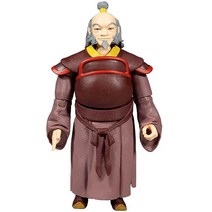맥팔레인 Toys 아바타 The Last Air Bender Aang Stare 17.8cm7인치 액션 피규어 액세서리 포함, Uncle Iroh
