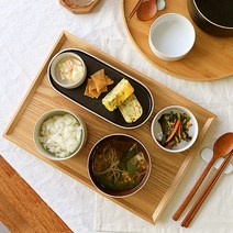 가연 도자기 1인 혼밥 그릇세트 한식 홈 세트, C-5. 한식 M-전체 옥색색상