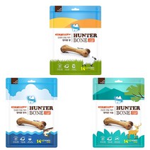 자연애 오래씹는 덴탈껌 헌터본 사슴 연어 양 16P (5P 증정), 헌터본 양 5P, 헌터본 사슴 16P