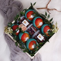 파머스스토리 프리미엄 애플망고&체리 원목박스, 단품