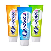 일본 카오 클리어 클린 치약 120g 170g 대용량 6종 잇몸 구치 제거 충치 예방, 대용량 프레쉬 시트러스 170g (오렌지색)