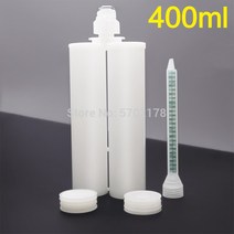코킹 건 실리콘 AB 에폭시 접착제 50ml 카트리지 어플리케이터 범용 2 액형 핸들 실란트 혼합 1:1/2:1 P15, 한개옵션0, 한개옵션0