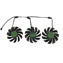 무동력 캠핑 에코 팬 가스 난로 3개/대 75MM PLD08010S12HH GPU 쿨러 GIGABYTE RX 5700 XT RTX2060 그래픽, 02 Triple T128010SU