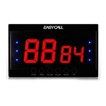 이지콜 호출벨 + 수신기 세트 (번호표 공짜) 레드, 11) EY-2002 모니터 + 호출벨 레드 6개