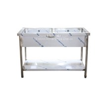 업소용씽크대 싱크대(600 900 1200 1500 1800 size) 키친코리아, 2조무빽 씽크대(1200*600*800)