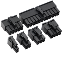 10 개/몫 5557-R 5557 4.2mm 검정색 자동차 배선 하네스 커넥터 남성 2 - 24 핀 PC/컴퓨터 그래픽 카드 PCI, 10 2x10Pin