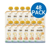 프리미엄 상하목장 유기농요거트 사과 바나나 85g X 48개 (냉장) 짜먹는요거트 요플레 요거트 사과요거트 요구르트 아기요거트 baby yogurt apple banana, 본상품