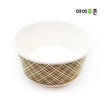 아이존 일회용 종이 밥그릇 520cc 50p 공기 대접 D