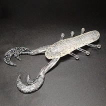 키맨루어 SY 크로우 플로팅 3.5인치 화이트 실버, 단품