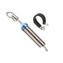 국산차수입차부품 자동차 트렁크 기중 장치 뚜껑 자동 열기 도구 조정 가능한 금속 스프링 리프팅 액세서리, [01] Spring x Snap, [01] Random Color