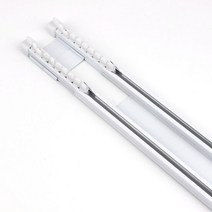 윈테리어 커튼 이중 조절레일 4호(75~120cm), 단품