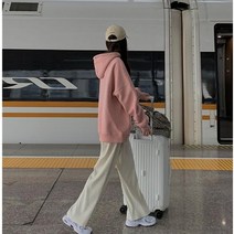 편안한 공항룩 트레이닝복 버스 기차 여행 니트 기모 후리스 투피스 가을 겨울 빅사이즈