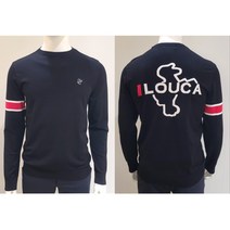 루이까스텔 골프 남성 가을 간절기 필드 아이템 추천 소매 포인트 등판 인타샤 스웨터 니트 티셔츠 (블랙) IN3MTSW007 @루이까스텔 뉴코아인천논현