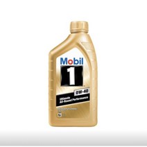 Mobil 1 모빌원 골드 엔진오일 0w40 정품 1L, 12개, 1000ml