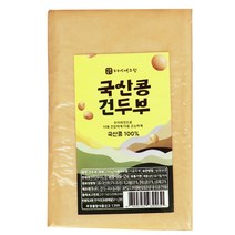고소 담백 포두부 건두부 피 면 쌈두부, 260g, 3개