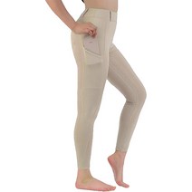 SABU 여성 승마 바지 레깅스 실리콘 승마복, 블랙, L