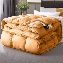 리얼 구스이불 솜털 90% 거위털 이불 여름 겨울 이불커버 힐튼 호텔 베게, 150x200cm의두꺼운이불[약8근]