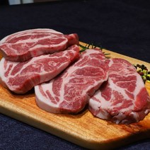 [미트스튜디오] 1등급 한돈 목살 500g 구이/바베큐용/수육용, 구이용(4-6mm)
