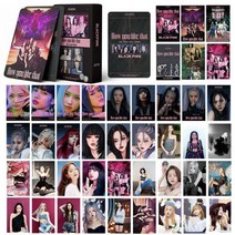 블랙핑크 포토카드 포카 새 앨범 55장 응원 굿즈 카드 엽서 리사 동일, 블랙핑크 리틀카드 54매5
