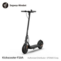 [마라톤 기간 P10배] 전동 킥보드 Ninebot Kickscooter F20A 전동 킥 쿠터 대형 10인치 타이어 디스크 브레이크 세그웨이-나인봇 [][일본 정규 대리점 직송품]
