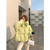 퀄팅자켓 남자결혼식하객룩 자라 여성 다운 패딩 재킷 겨울 한국 패션 헐렁한 증점