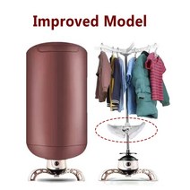 의류건조기 소형 미니 건조기5kg 빨래 전기 의류 건조휴대용 전기 Ventless 타이밍, 04 Improved model Brown
