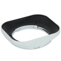 Haoge Bayonet Square Metal Lens Hood for Fujifilm Fuji Fujinon XF35mmF2 XF 35mm f/2 R WR and XF23mmF, 1
