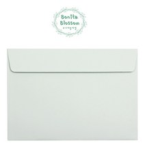 A5 봉투 컬러 행사 성탄절 신년 초대장 50장 15.5cmX21.5cm 카드, 인디언블루(A5봉투)