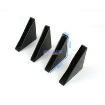 주방 악세사리 10mm 내부 유리 코너 보호대 가구 쿠션 48 개, 한개옵션1, 한개옵션0