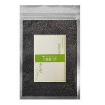 고운물 크리스탈 샌드 1 mm 1.5 kg, 블랙, 1개