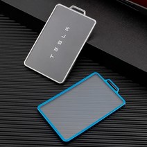 테슬라카드키케이스 모델3 모델y 전기차카드키 스마트키 안티스크레치, 레드